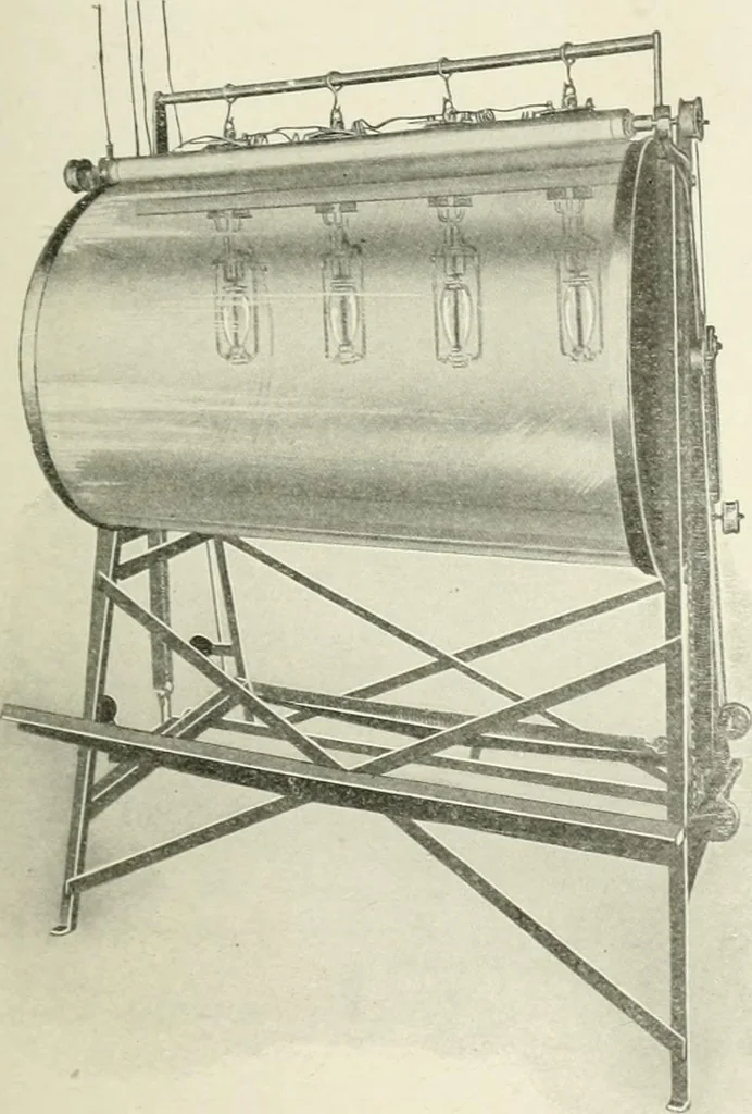 An illustration from Cyclopedia of mechanical engineering; a general reference work. Editor-in-chief Howard Monroe Raymond. Assisted by a corps of mechanical engineers, technical experts, and designers of the highest professional standing, 1908, leaf 112