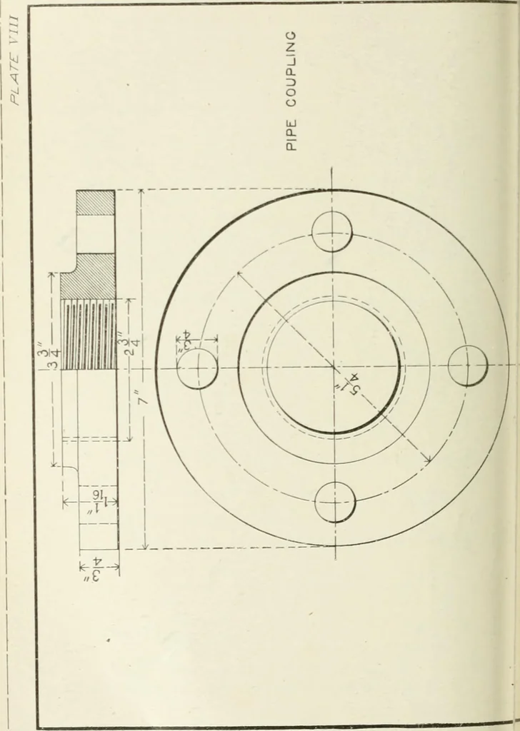 An illustration from Cyclopedia of mechanical engineering; a general reference work. Editor-in-chief Howard Monroe Raymond. Assisted by a corps of mechanical engineers, technical experts, and designers of the highest professional standing, 1908, leaf 117