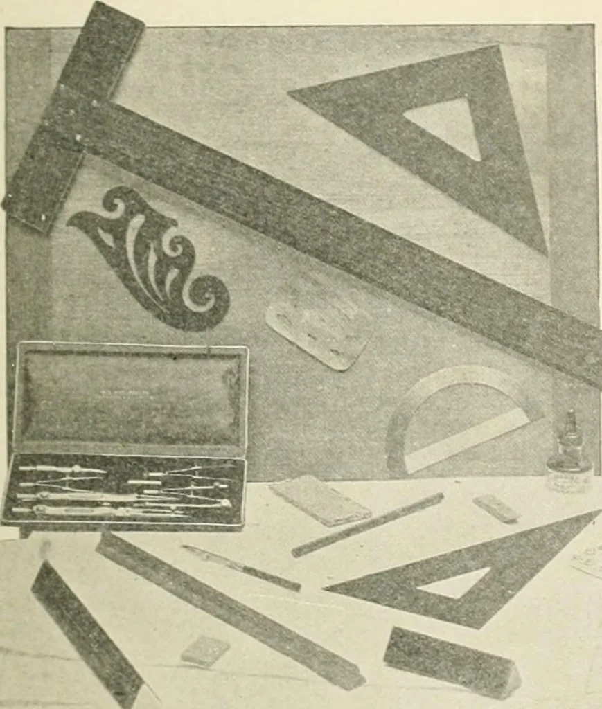 An illustration from Cyclopedia of mechanical engineering; a general reference work. Editor-in-chief Howard Monroe Raymond. Assisted by a corps of mechanical engineers, technical experts, and designers of the highest professional standing, 1908, leaf 30