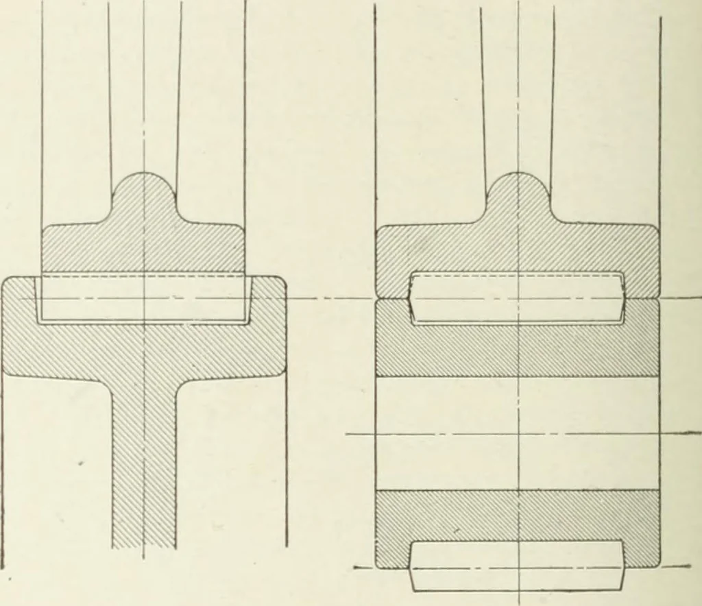 An illustration from Cyclopedia of mechanical engineering; a general reference work. Editor-in-chief Howard Monroe Raymond. Assisted by a corps of mechanical engineers, technical experts, and designers of the highest professional standing, 1908, leaf 341