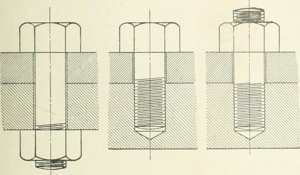 An illustration from Cyclopedia of mechanical engineering; a general reference work. Editor-in-chief Howard Monroe Raymond. Assisted by a corps of mechanical engineers, technical experts, and designers of the highest professional standing, 1908, leaf 376
