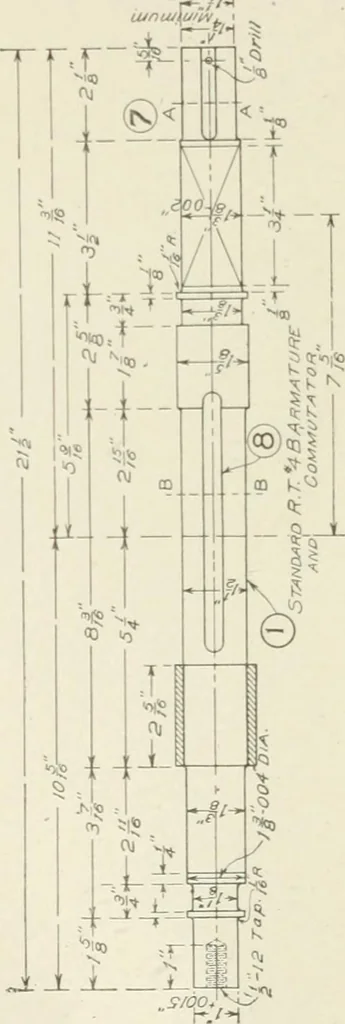 An illustration from Cyclopedia of mechanical engineering; a general reference work. Editor-in-chief Howard Monroe Raymond. Assisted by a corps of mechanical engineers, technical experts, and designers of the highest professional standing, 1908, leaf 51