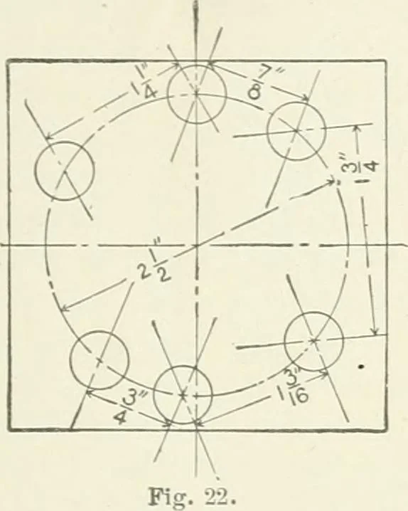 An illustration from Cyclopedia of mechanical engineering; a general reference work. Editor-in-chief Howard Monroe Raymond. Assisted by a corps of mechanical engineers, technical experts, and designers of the highest professional standing, 1908, leaf 88