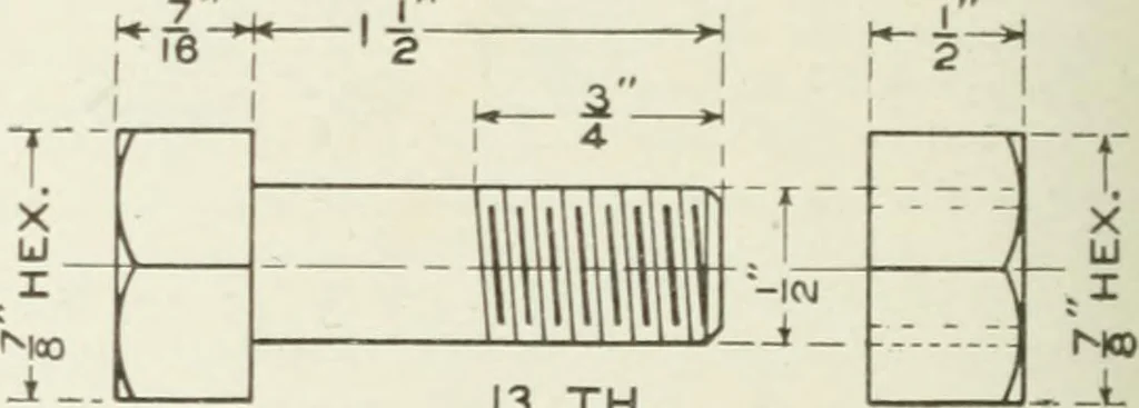 An illustration from Cyclopedia of mechanical engineering; a general reference work. Editor-in-chief Howard Monroe Raymond. Assisted by a corps of mechanical engineers, technical experts, and designers of the highest professional standing, 1908, leaf 95