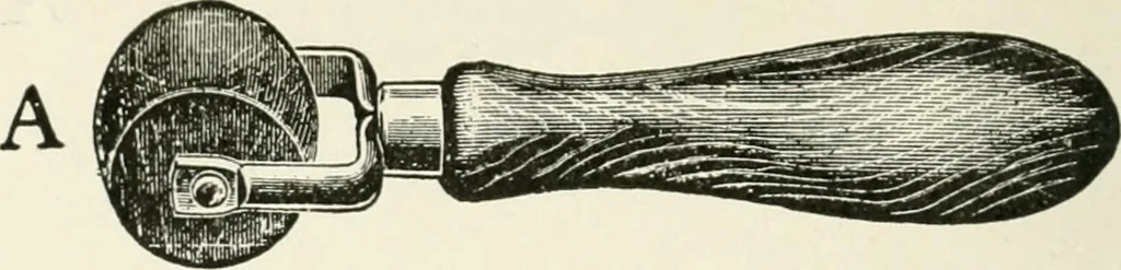 An illustration from Cyclopedia of painting : containing useful and valuable information on the following subjects : adulteration of paint, blistering of paint, brushes, calcimining, carriage painting, china painting, colors, color harmony, color mixing, color testing, exterior painting, gilding, graining, house painting, marbling, mildew, oils and driers, oil painting on glass, painting a bath tub, painting in distemper, paperhanger's tools, paperhanging, pigments, plain oil painting, primary colors, priming, scenic painting, sign painting, stains, staining, stencilling, turpentine, varnishes, varnishing, water color painting, when not to paint, practical points on painting, useful information, 1908, leaf 280