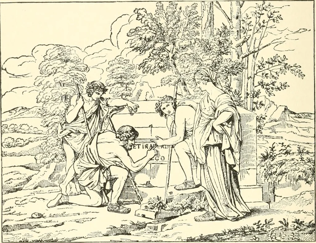 An illustration from Cyclopedia of painters and paintings, 1913, leaf 104