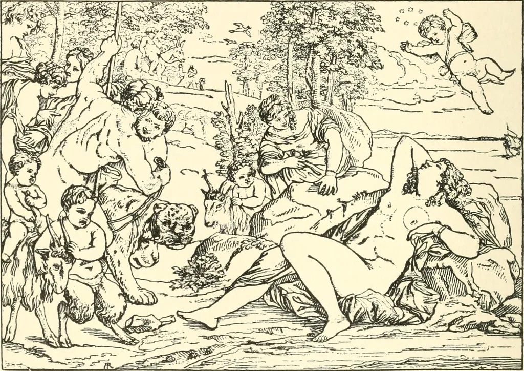 An illustration from Cyclopedia of painters and paintings, 1913, leaf 106