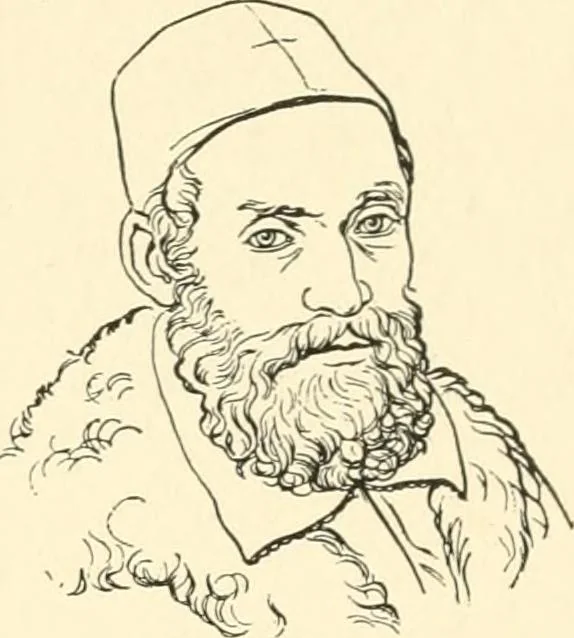 An illustration from Cyclopedia of painters and paintings, 1913, leaf 147