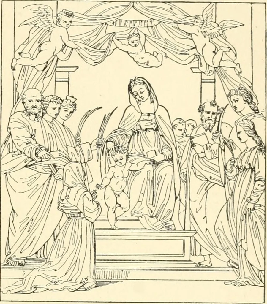 An illustration from Cyclopedia of painters and paintings, 1913, leaf 295