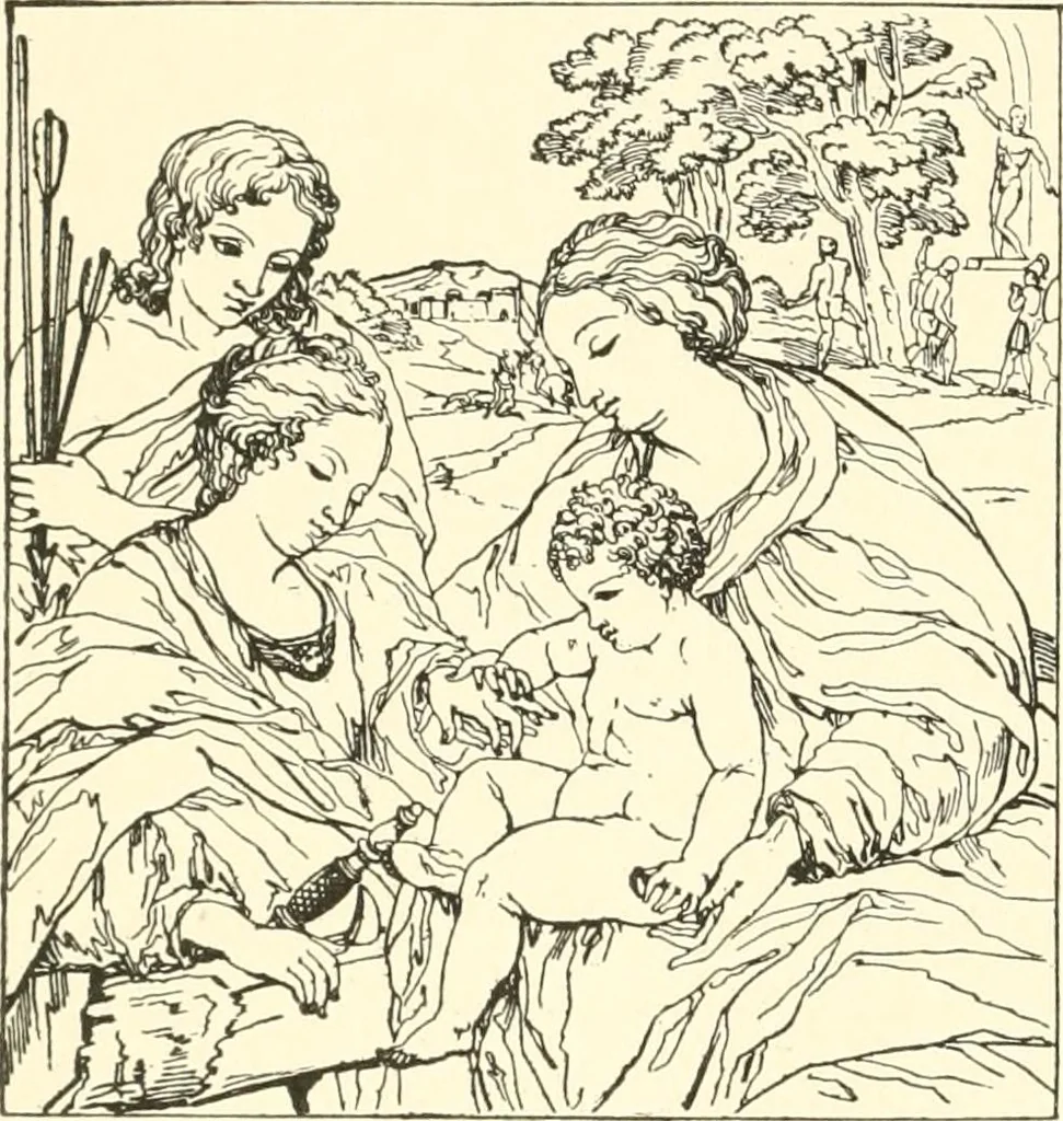 An illustration from Cyclopedia of painters and paintings, 1913, leaf 296