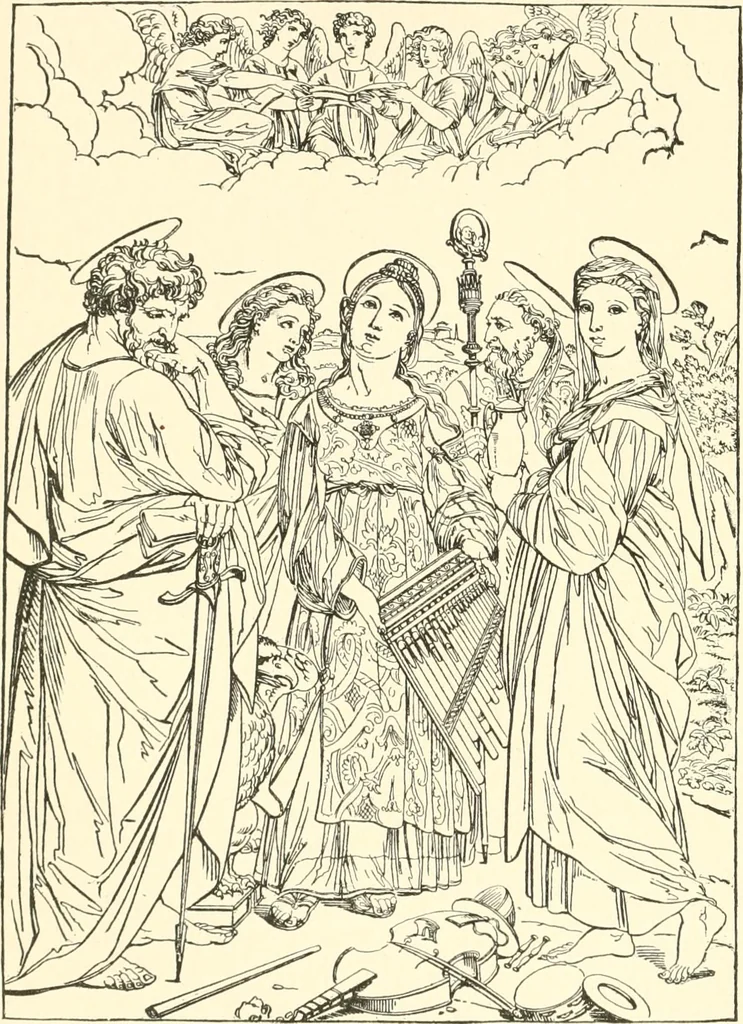 An illustration from Cyclopedia of painters and paintings, 1913, leaf 302