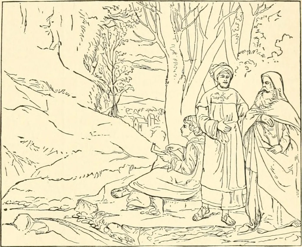 An illustration from Cyclopedia of painters and paintings, 1913, leaf 307