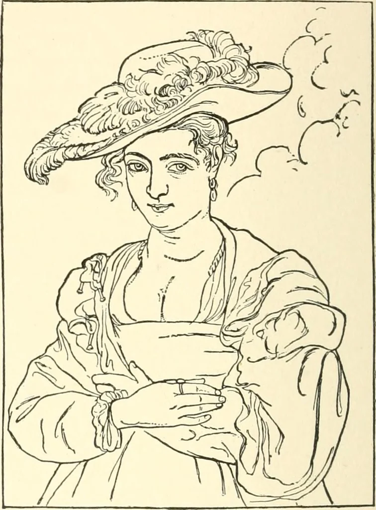 An illustration from Cyclopedia of painters and paintings, 1913, leaf 308