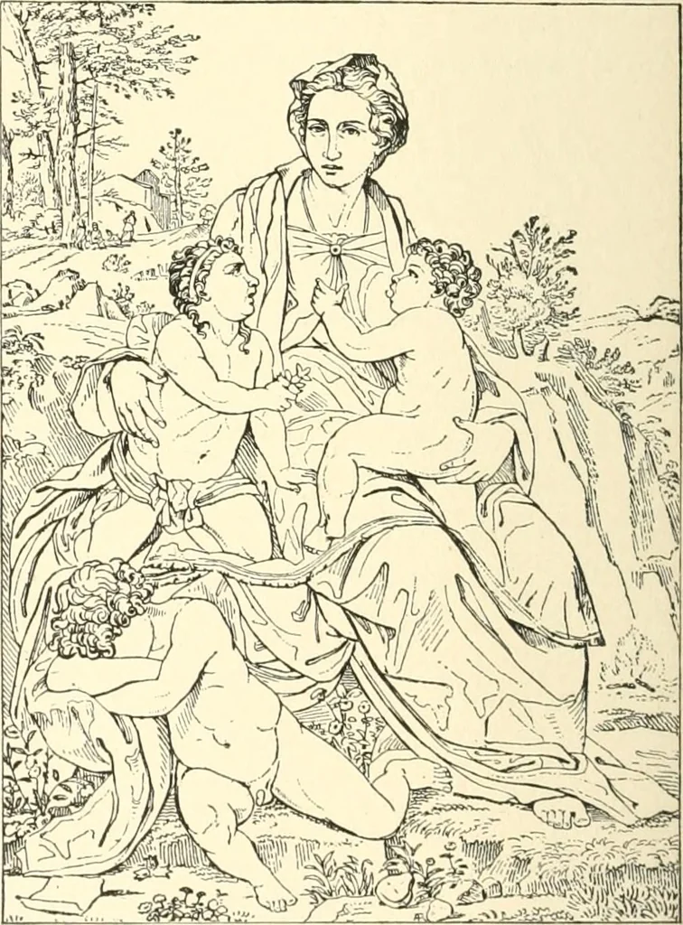 An illustration from Cyclopedia of painters and paintings, 1913, leaf 310
