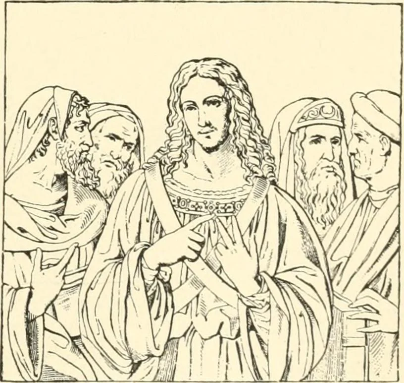An illustration from Cyclopedia of painters and paintings, 1913, leaf 325