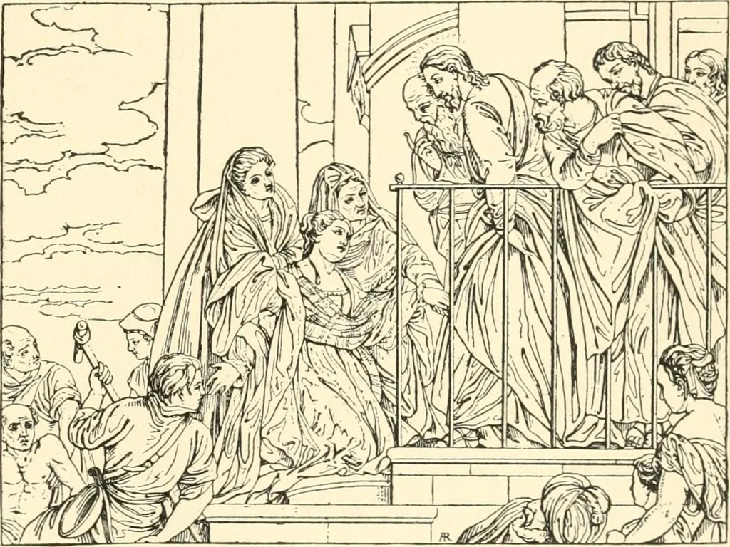 An illustration from Cyclopedia of painters and paintings, 1913, leaf 329