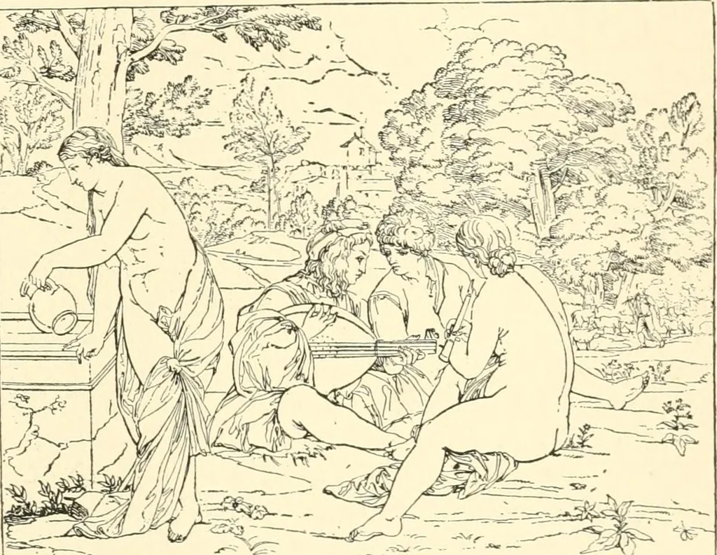 An illustration from Cyclopedia of painters and paintings, 1913, leaf 363
