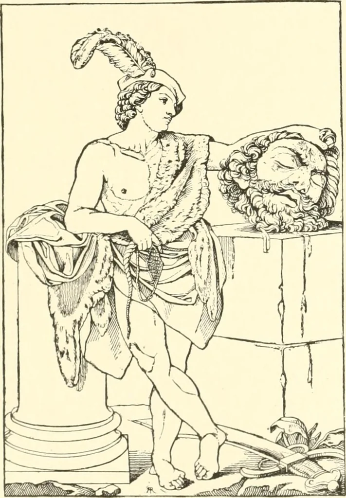 An illustration from Cyclopedia of painters and paintings, 1913, leaf 416