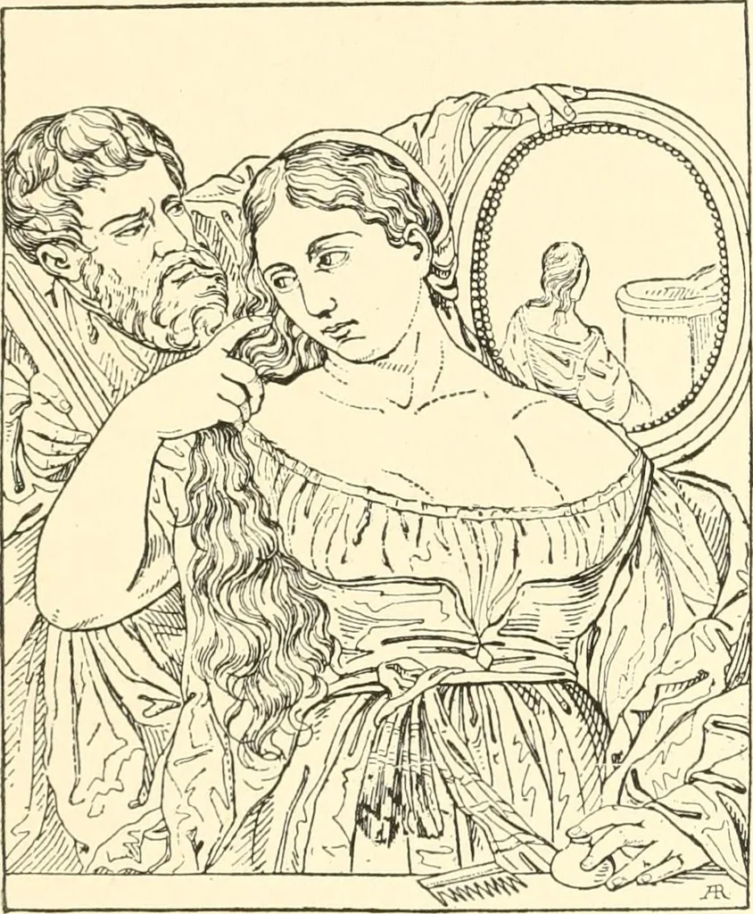 An illustration from Cyclopedia of painters and paintings, 1913, leaf 444
