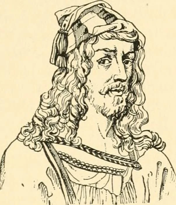 An illustration from Cyclopedia of painters and paintings, 1913, leaf 477