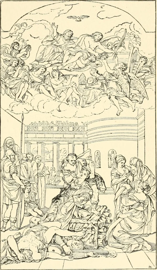 An illustration from Cyclopedia of painters and paintings, 1913, leaf 57