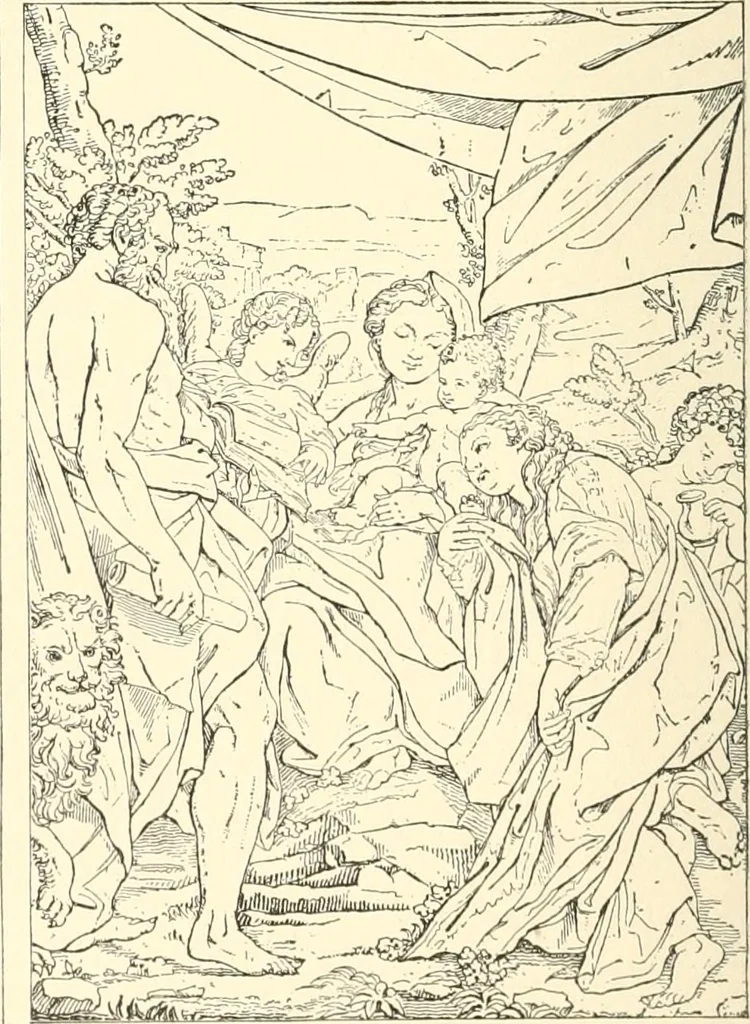 An illustration from Cyclopedia of painters and paintings, 1913, leaf 159