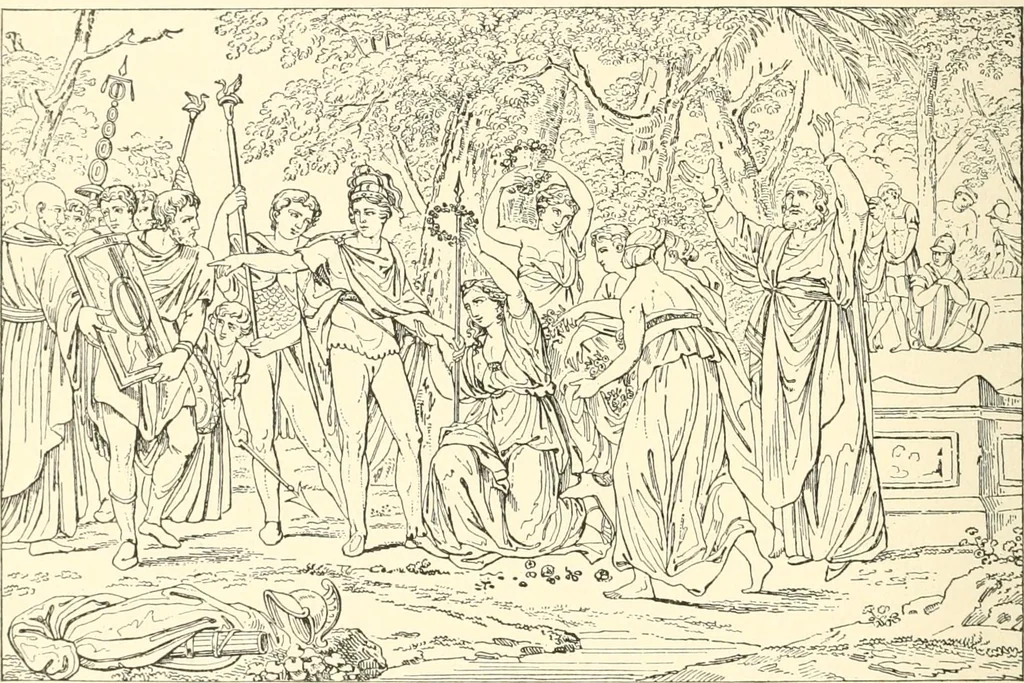 An illustration from Cyclopedia of painters and paintings, 1913, leaf 263