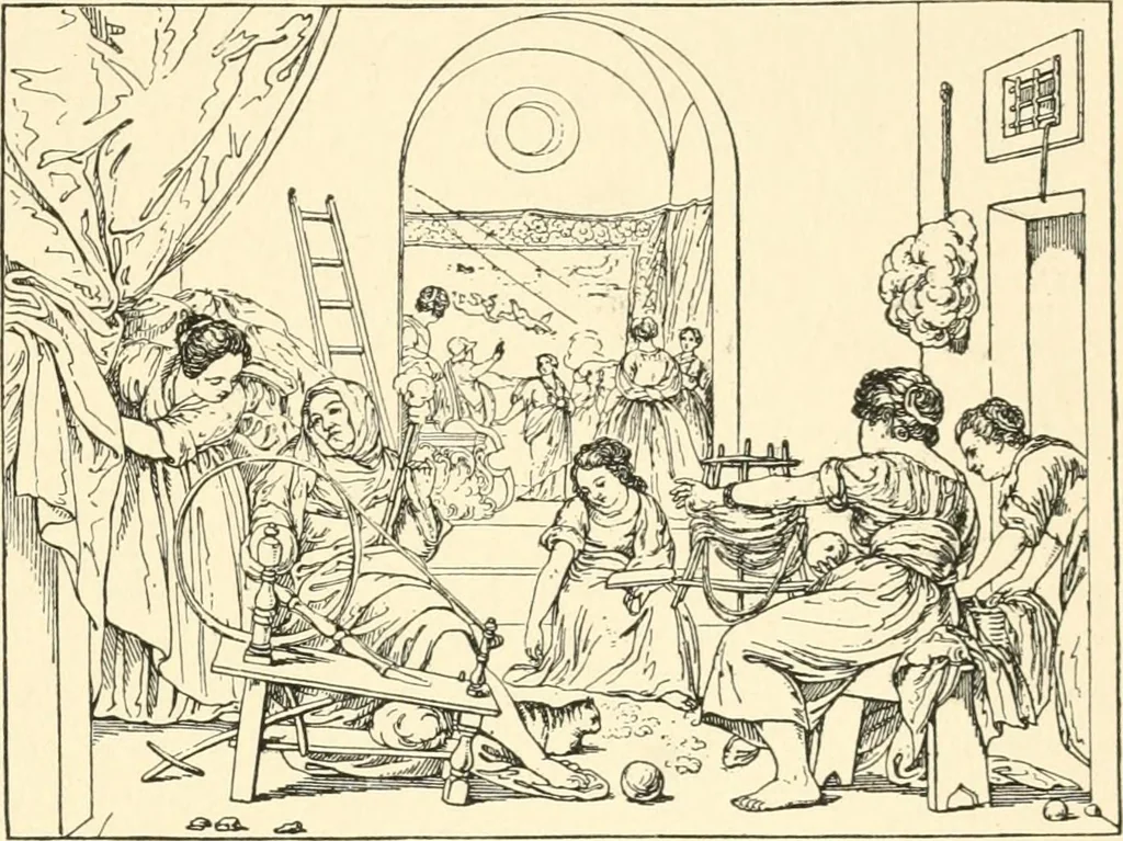 An illustration from Cyclopedia of painters and paintings, 1913, leaf 276
