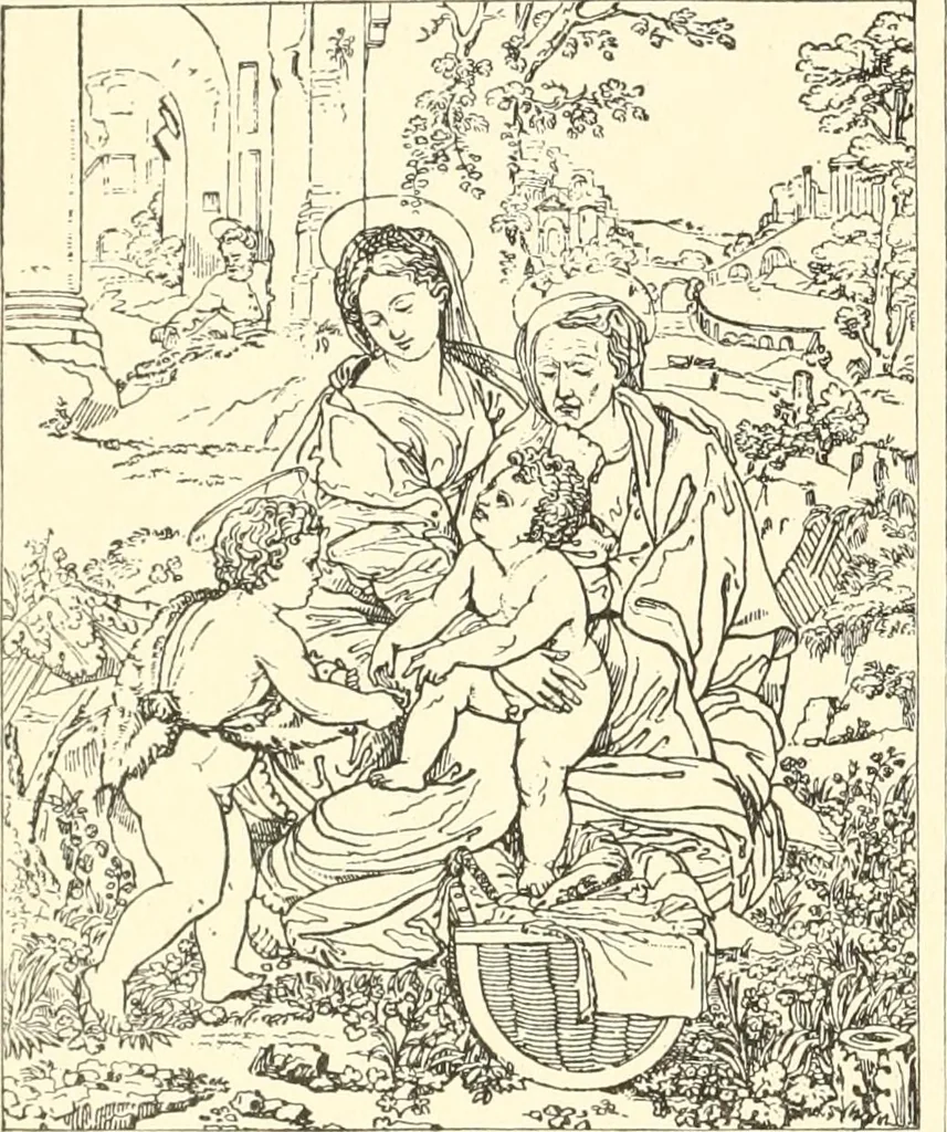 An illustration from Cyclopedia of painters and paintings, 1913, leaf 303