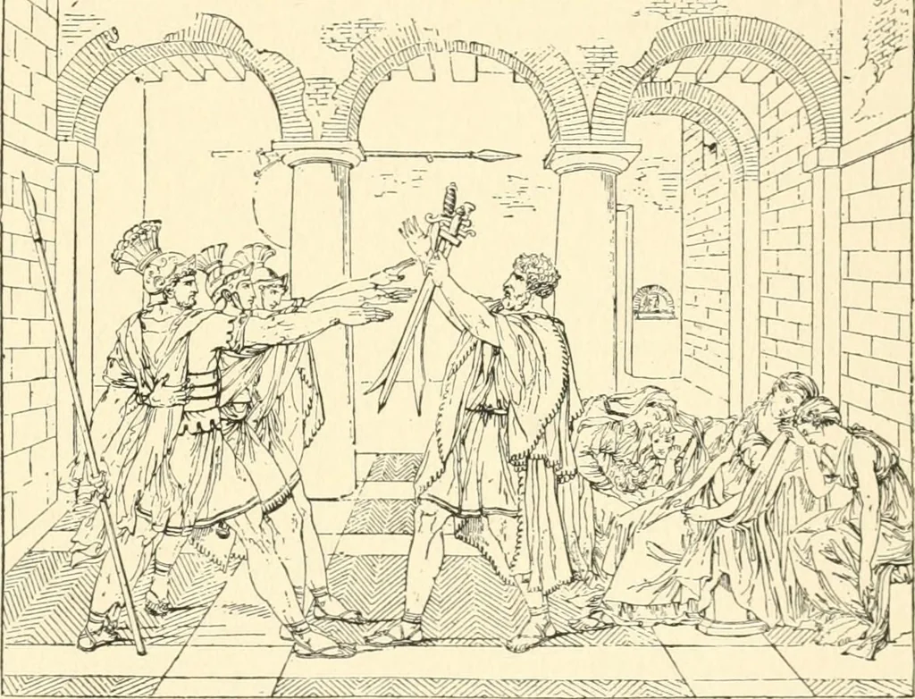 An illustration from Cyclopedia of painters and paintings, 1913, leaf 310