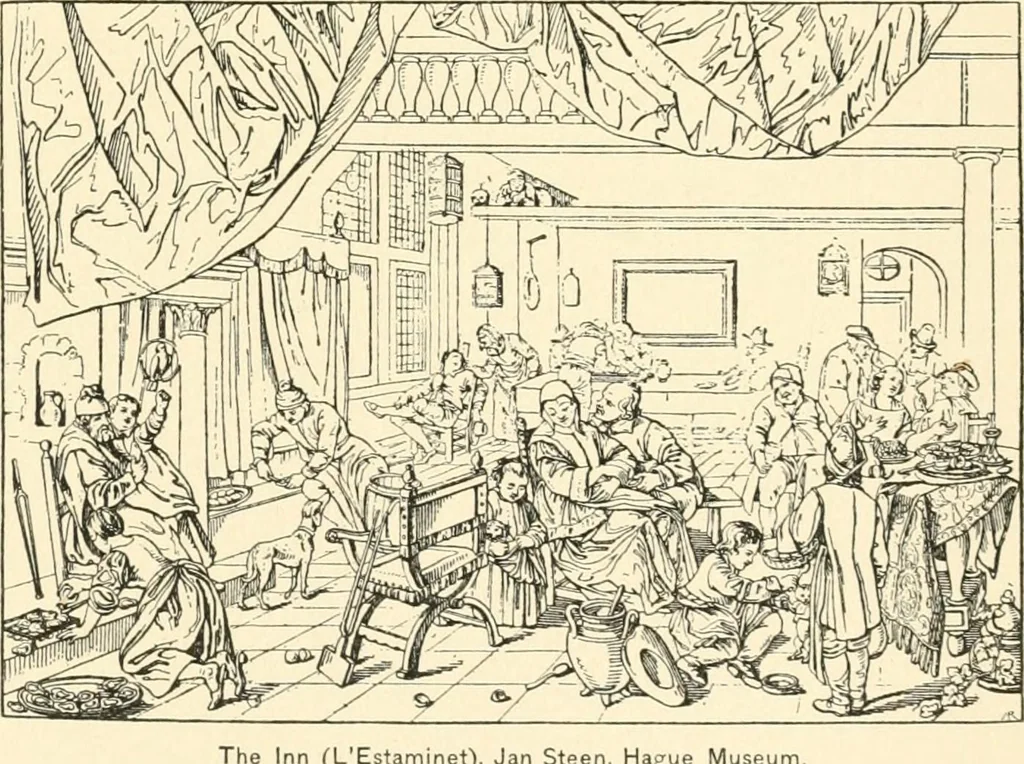 An illustration from Cyclopedia of painters and paintings, 1913, leaf 336