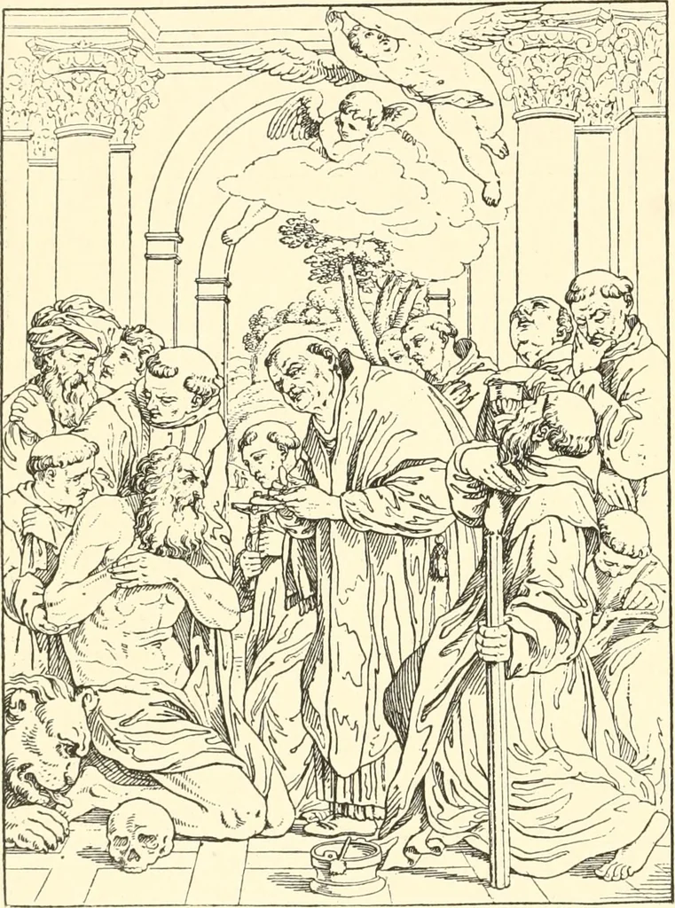 An illustration from Cyclopedia of painters and paintings, 1913, leaf 359