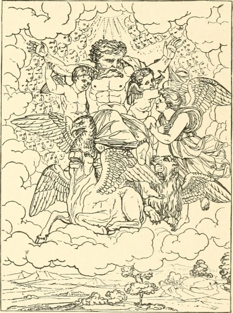 An illustration from Cyclopedia of painters and paintings, 1913, leaf 54