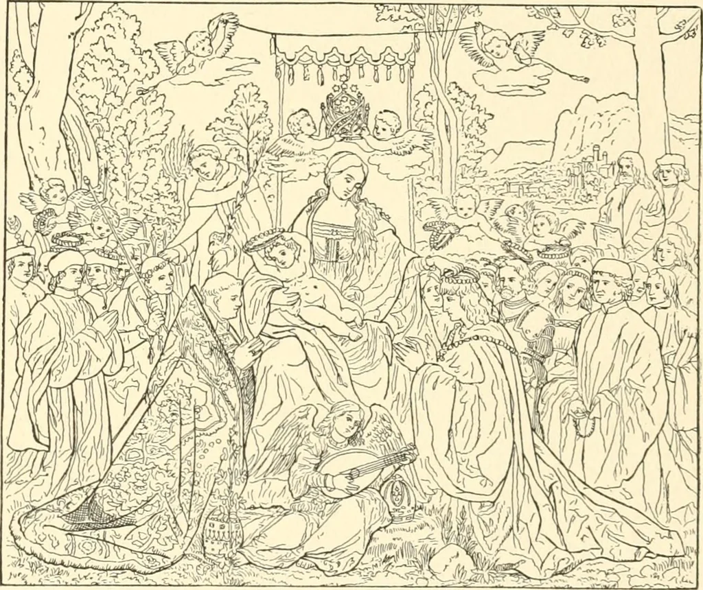 An illustration from Cyclopedia of painters and paintings, 1913, leaf 66
