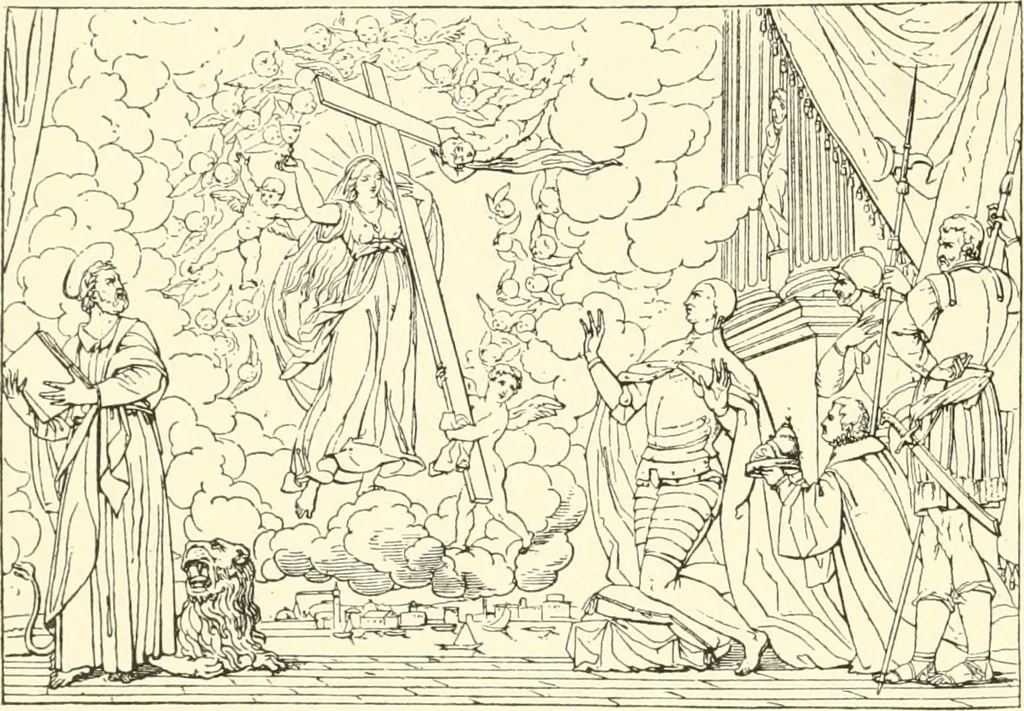 An illustration from Cyclopedia of painters and paintings, 1913, leaf 67