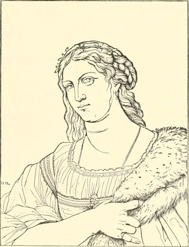 An illustration from Cyclopedia of painters and paintings, 1913, leaf 91