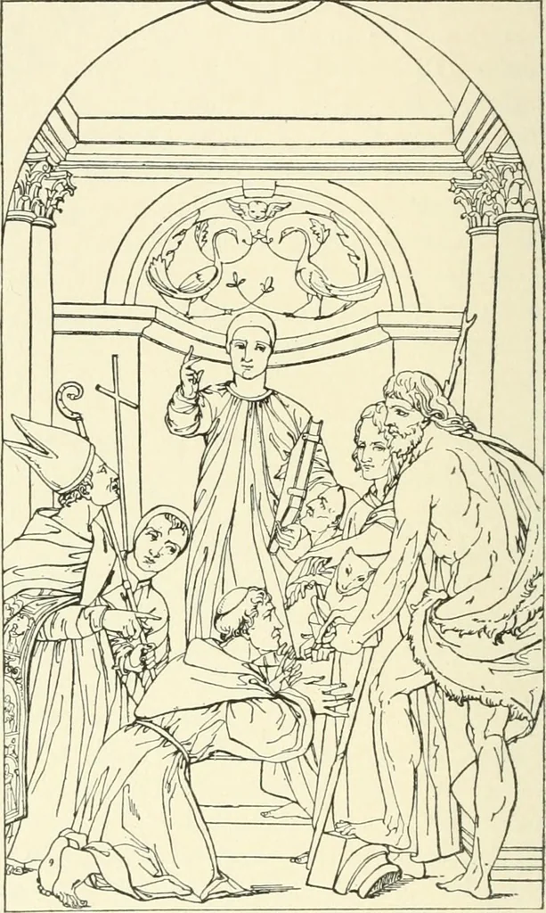 An illustration from Cyclopedia of painters and paintings, 1913, leaf 121