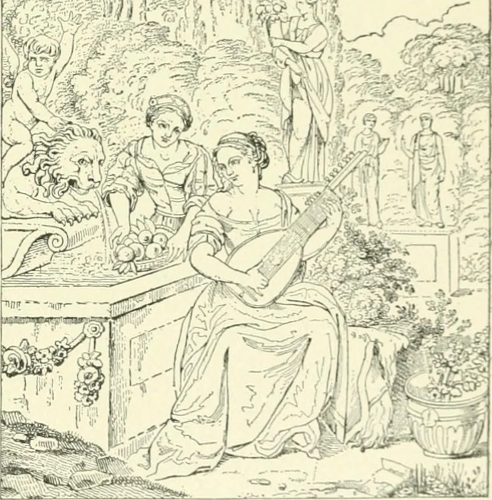 An illustration from Cyclopedia of painters and paintings, 1913, leaf 128