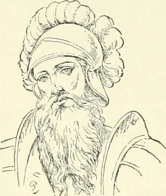 An illustration from Cyclopedia of painters and paintings, 1913, leaf 133