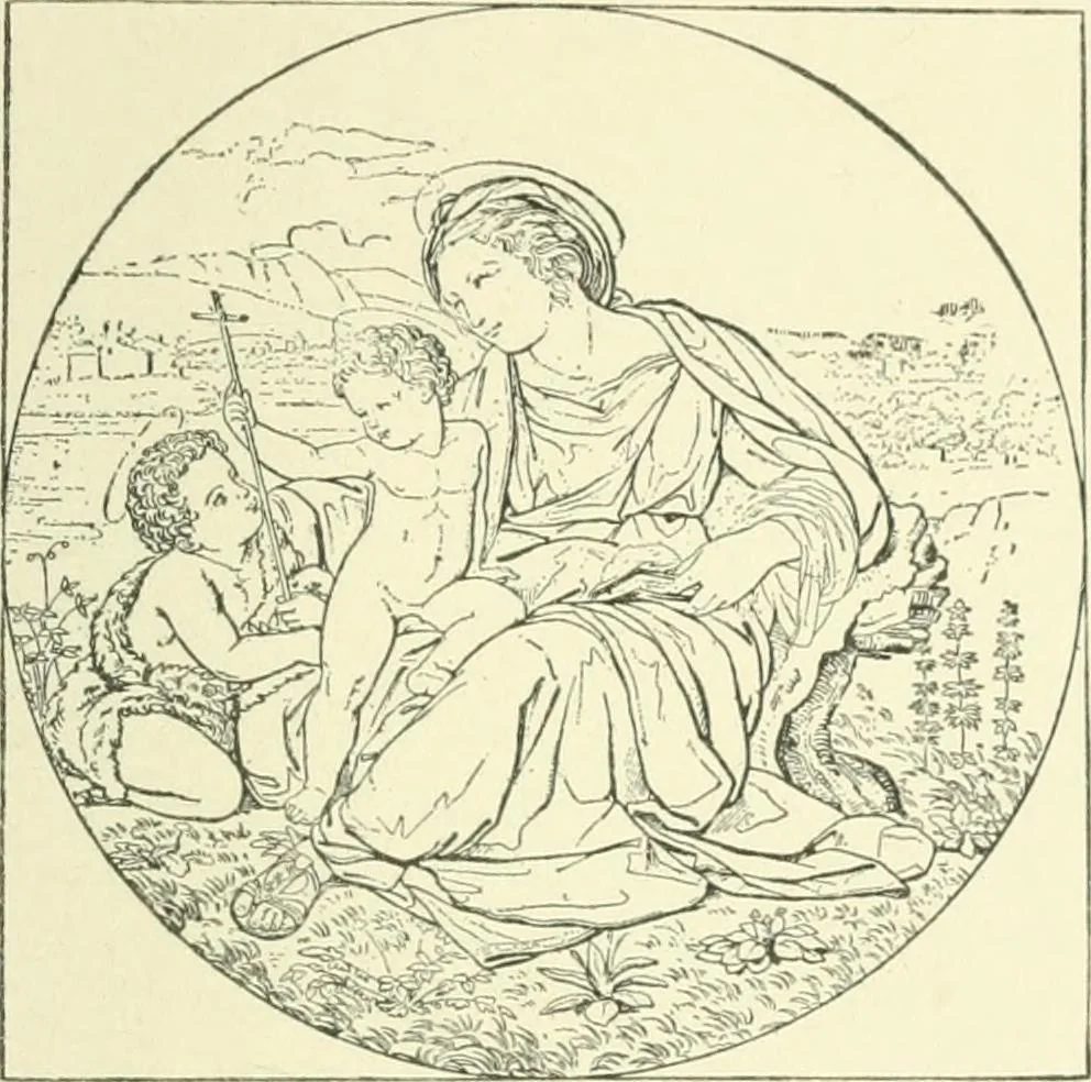 An illustration from Cyclopedia of painters and paintings, 1913, leaf 154