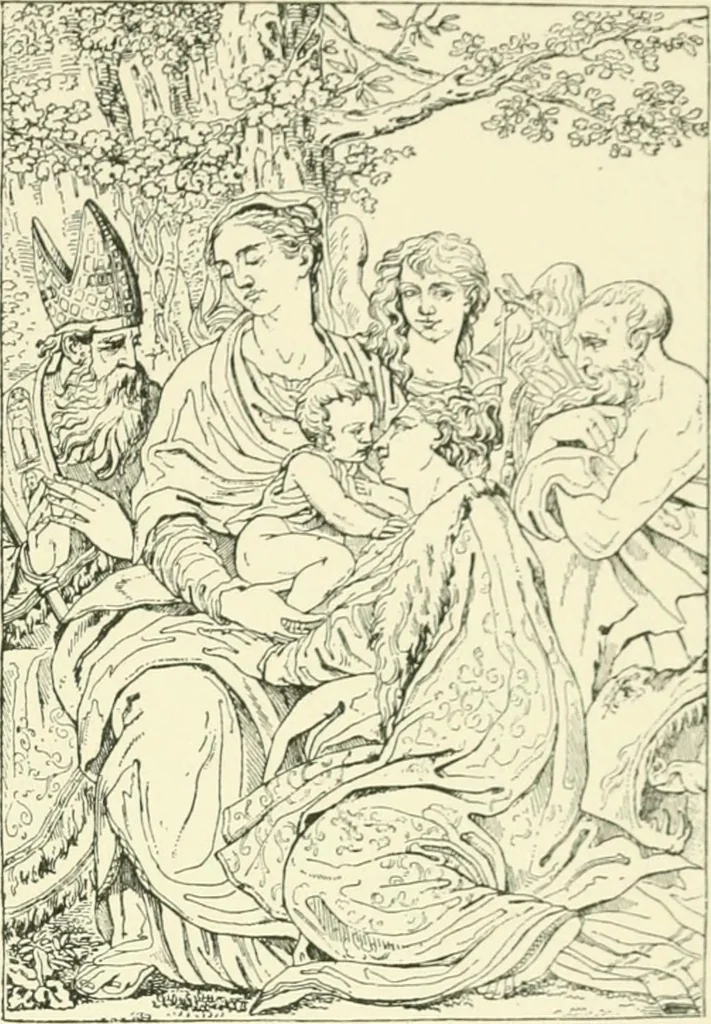 An illustration from Cyclopedia of painters and paintings, 1913, leaf 174