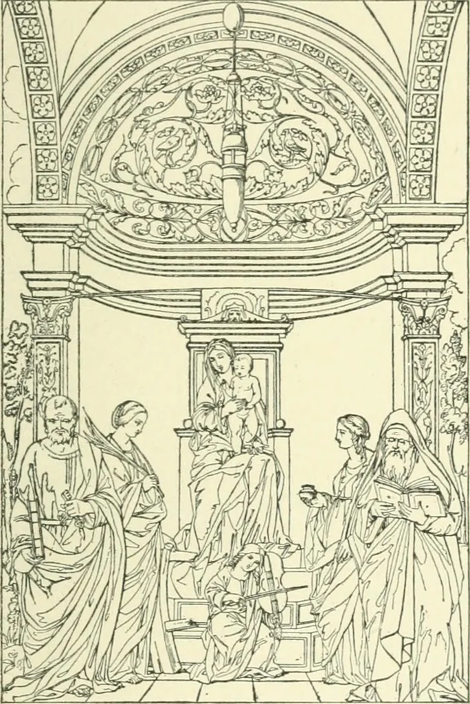 An illustration from Cyclopedia of painters and paintings, 1913, leaf 178