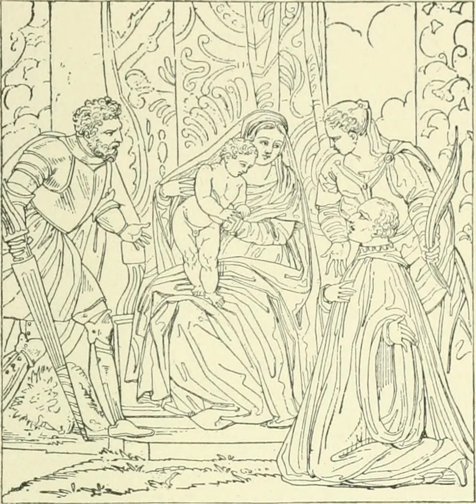 An illustration from Cyclopedia of painters and paintings, 1913, leaf 184