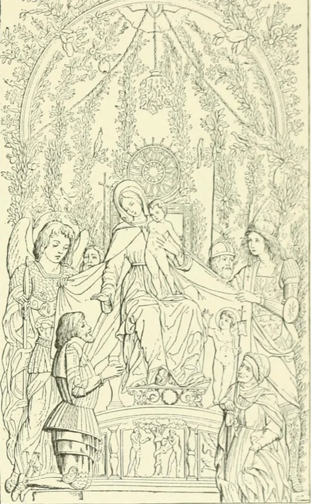 An illustration from Cyclopedia of painters and paintings, 1913, leaf 188