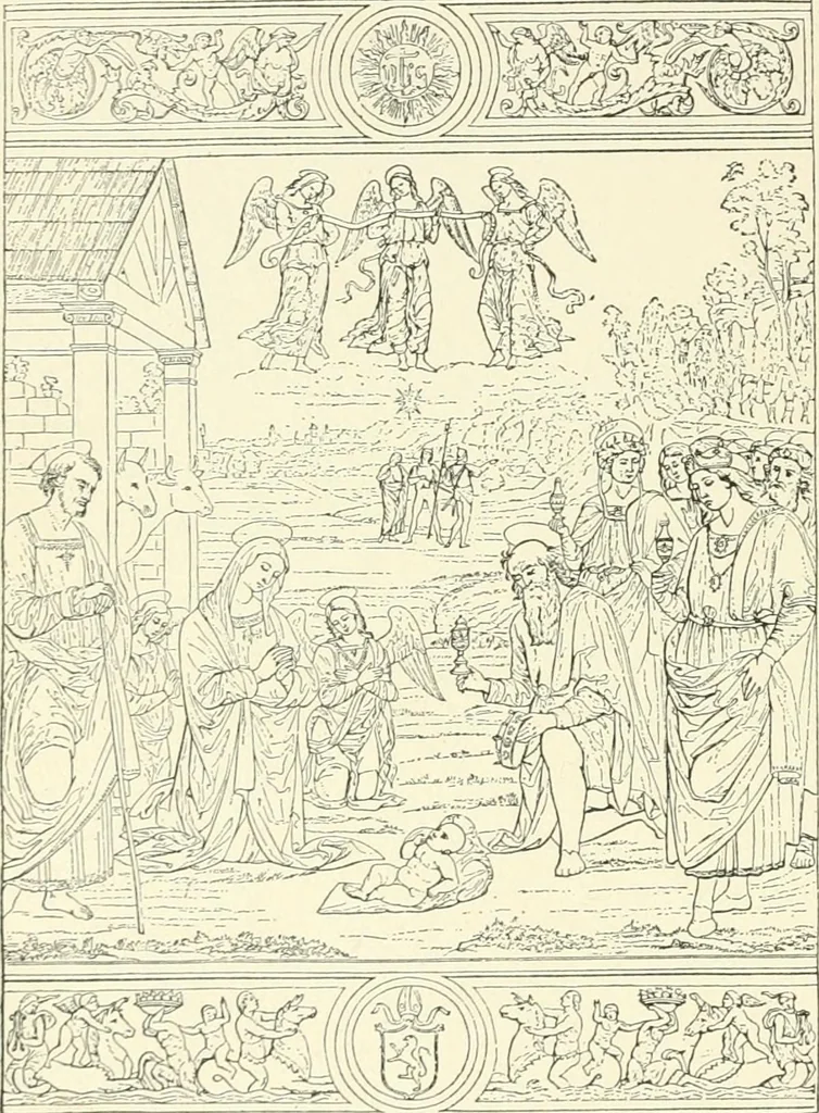 An illustration from Cyclopedia of painters and paintings, 1913, leaf 197