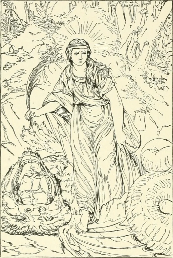 An illustration from Cyclopedia of painters and paintings, 1913, leaf 217