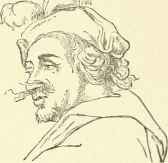An illustration from Cyclopedia of painters and paintings, 1913, leaf 22