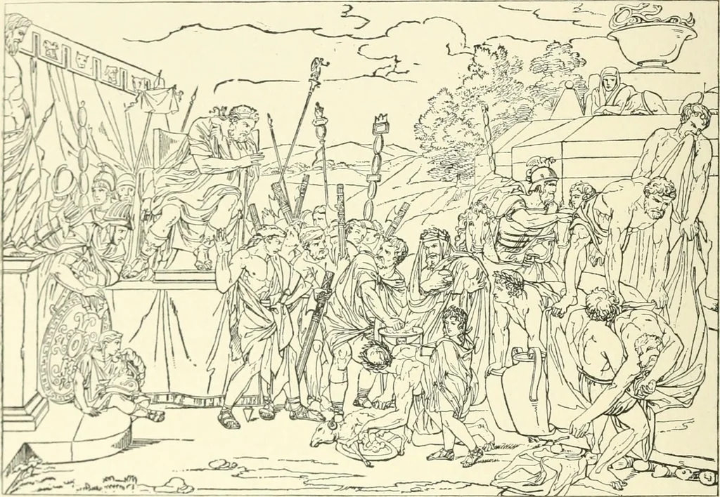 An illustration from Cyclopedia of painters and paintings, 1913, leaf 343