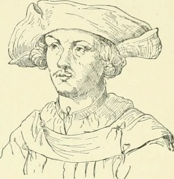 An illustration from Cyclopedia of painters and paintings, 1913, leaf 390