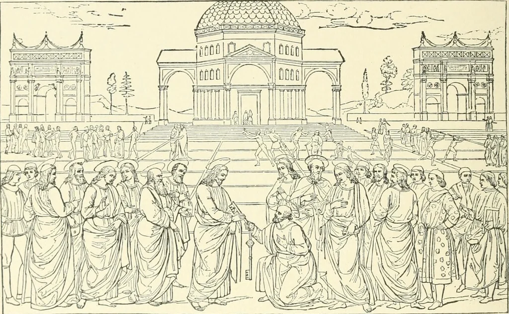 An illustration from Cyclopedia of painters and paintings, 1913, leaf 445